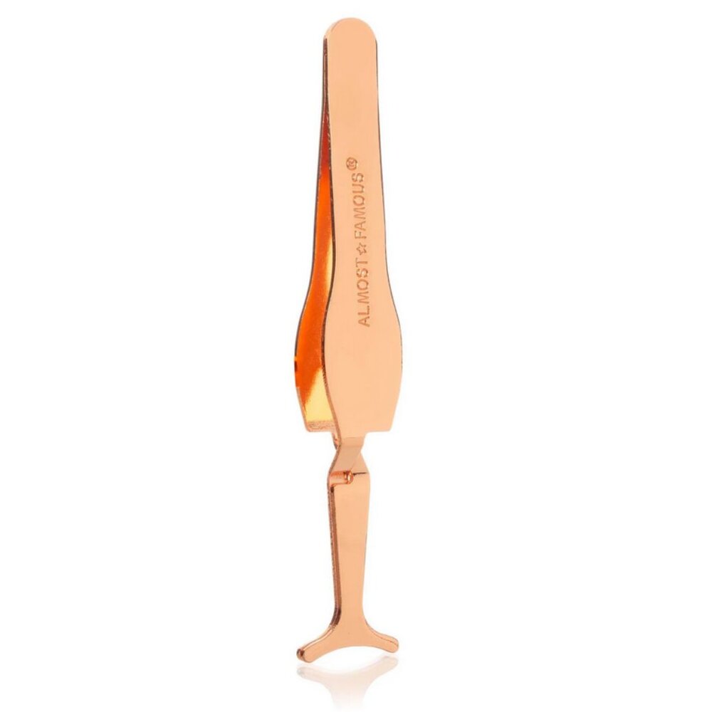 Almost Famous Magnetic Eyelash Applicator Tweezers in Rose Gold NWT